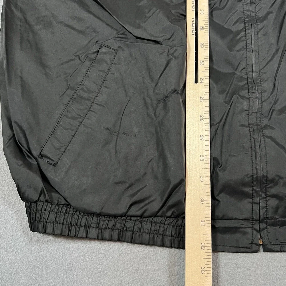 New York Mets Majestic Jacket 2XL Full‎ Zip Nylon NY Windbreaker Dugout Vintage